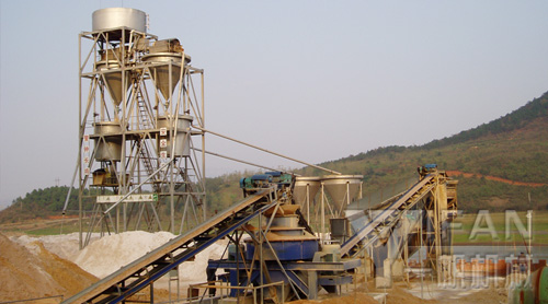 石英砂生產(chǎn)線